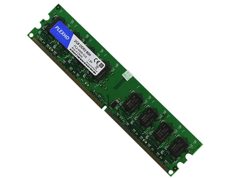 Оперативная память PLEXHD 2Гб 2GB DDR2 800МГц PC2-6400-CL6 1.8V