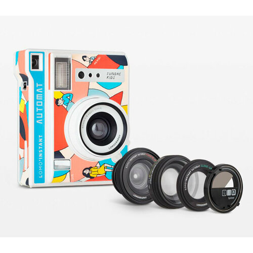 Фотоаппарат моментальной печати Lomography LOMOInstant Automat Sundae Kids Edition объективы 2499000₽