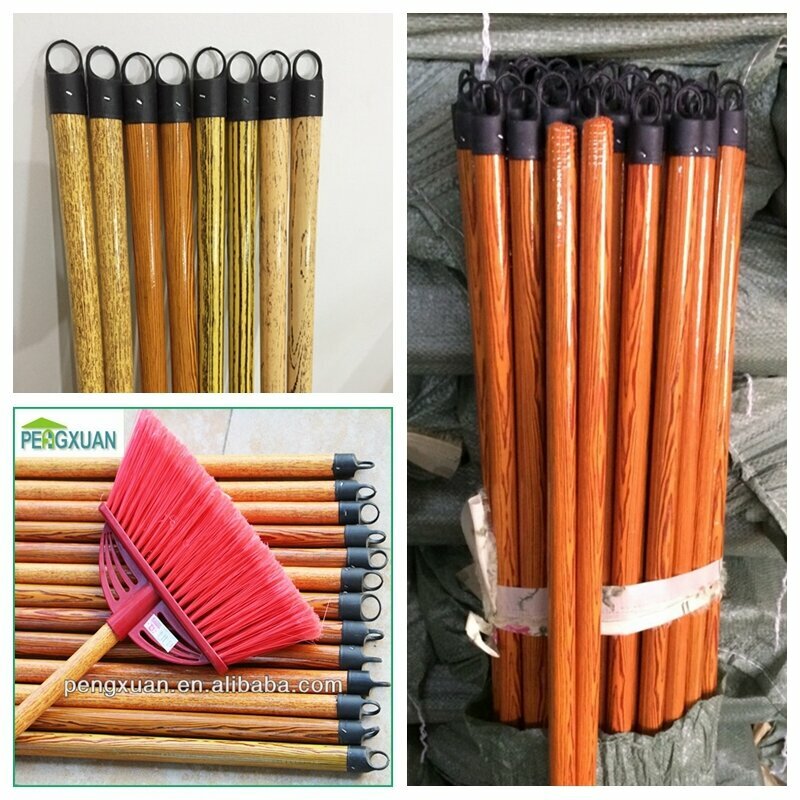 Черенок деревянный с резьбой (в пленке) d 22мм — фото 1