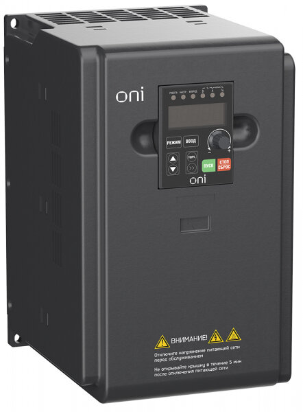 Преобразователь частоты IEK ONI A150 380В 3Ф 5,5кВт 13А встр. торм ONI