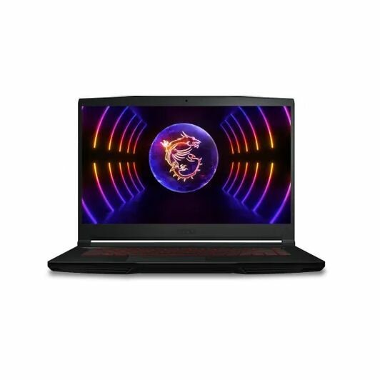 Ноутбук MSI GF63 Thin 12VF-467RU IPS FHD (1920x1080) 9S7-16R821-467 Черный 15.6" Core i7-12650H, 16ГБ, 512ГБ SSD, RTX 4060 8ГБ, Win 11 Home