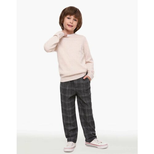 фото Брюки gloria jeans, размер 4-5л/110 (29), черный, мультиколор