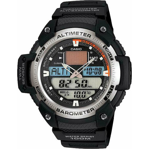 Наручные часы CASIO SGW-400H-1B, черный