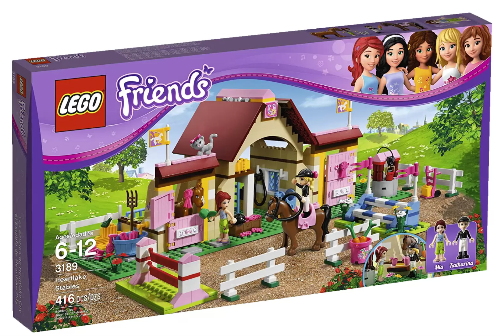 Конструктор LEGO Friends 3189 Городские конюшни, 401 дет.