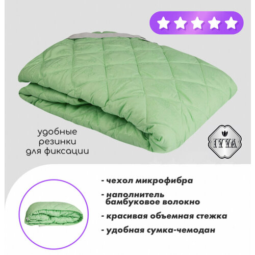 Наматрасник/Наматрасник 90х200 на кровать/Наматрасник для спальни/Наматрасник на резинке/Топпер