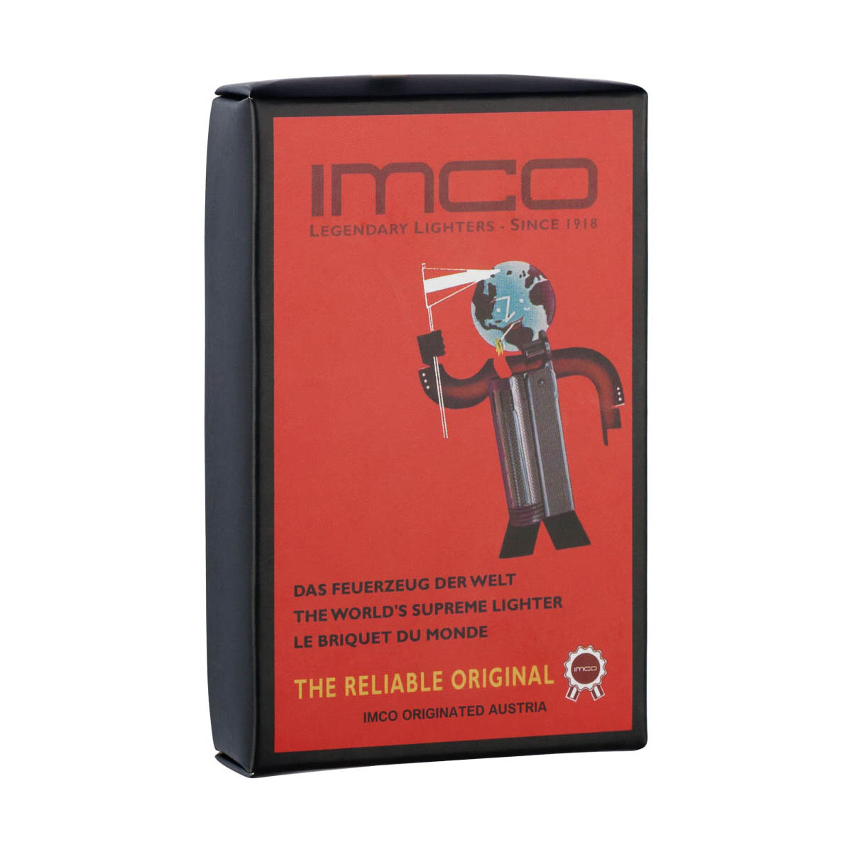 Зажигалка бензиновая IMCO Triplex Super 6700 Nickel IMCO logo - фотография № 5