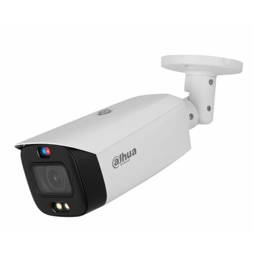 DAHUA Видеонаблюдение DH-IPC-HFW3849T1P-ZAS-PV Уличная цилиндрическая IP-видеокамера TiOC с ИИ и активным сдерживанием 8Мп, 1 2.8” CMOS,