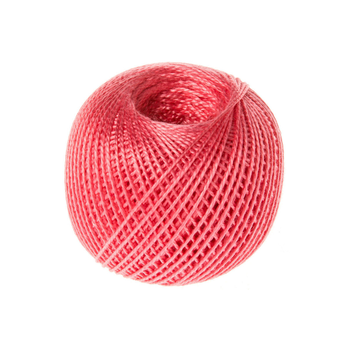 Нитки для вязания и плетения 'ирис' (100% хлопок), 25г, 150м (1012 розовый), 20 мотков