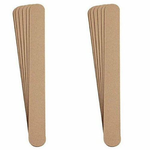 Файлы для маникюра и педикюра NAILPRO, Nude, сменные, без вспенки, прямая, 100 грит, 10 шт, 2 уп