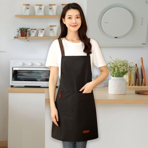 фото Фартук "Базовый" однотонный водонепроницаемый, цвет черный