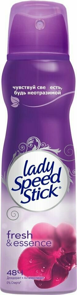 Дезодорант антиперспирант Lady Speed Stick Fresh & Essence Черная Орхидея 150мл х2шт