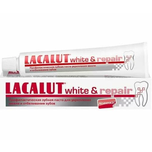 Лакалют White&Repair, зубная паста, 50 мл
