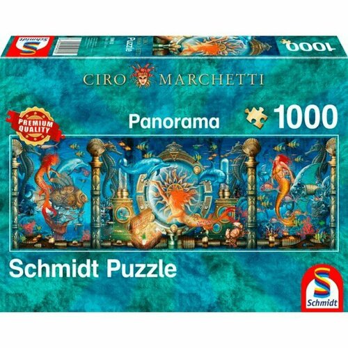 Пазл панорама «Сиро Маркетти. Подводный мир», 1000 элементов (комплект из 2 шт)