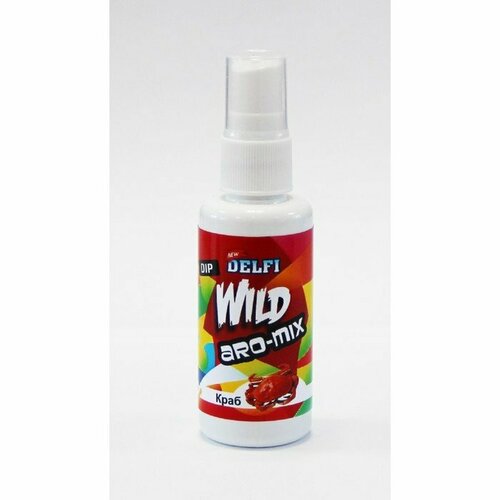 Ароматизатор DELFI DIP WILD ARO-MIX, летний, краб, 50 мл (комплект из 6 шт)