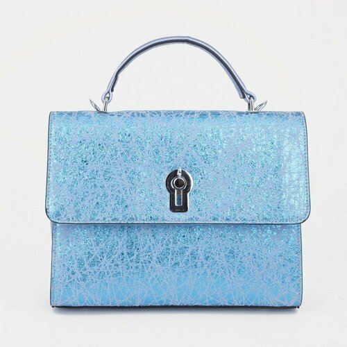 фото Сумка мессенджер , голубой нет бренда