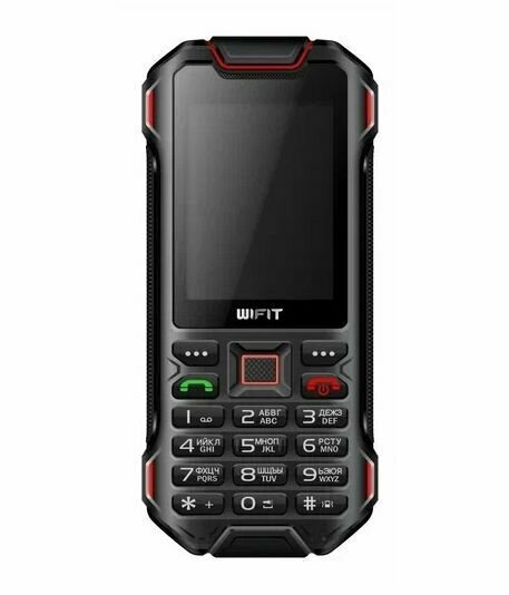 Мобильный телефон Wifit WIRUG F1 Black-Red