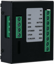 Домофония DAHUA Модуль расширения контроля доступа;Подключение по RS-485.Работа с электромеханическими или электромагнитными замкам.3 индикатора состояния, устройство включено или выключено и состояние двери (DHI-DEE1010B-S2)
