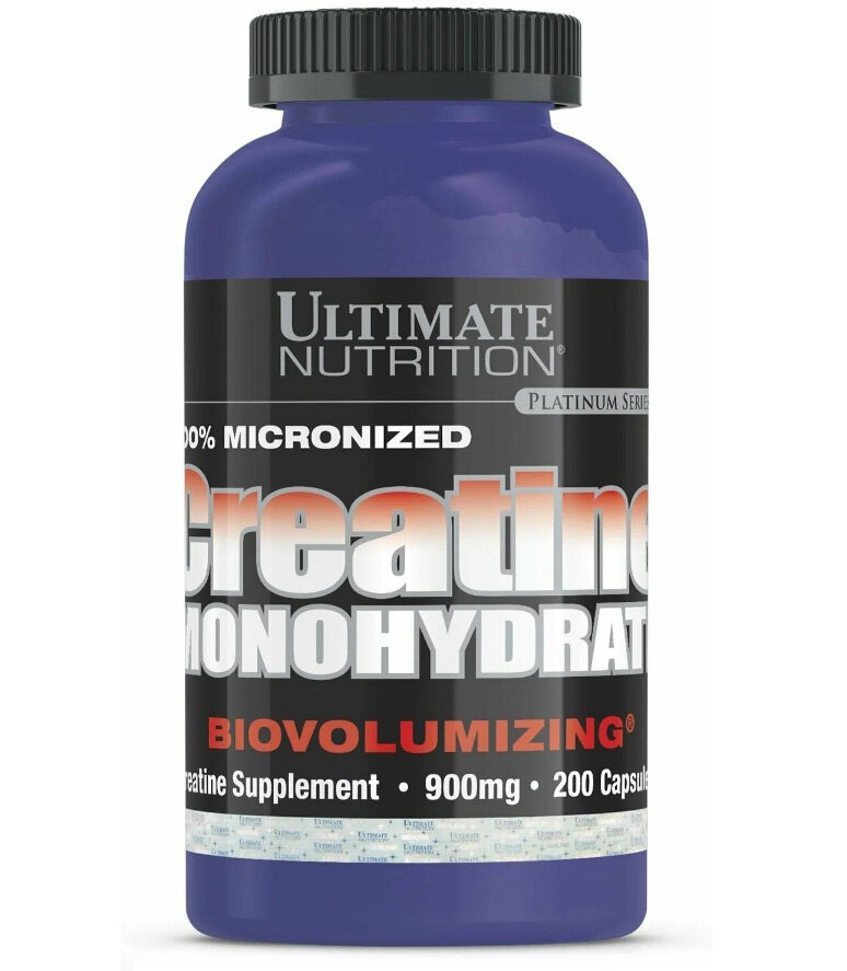 Creatine Monohydrate Ultimate Nutrition (200 кап)