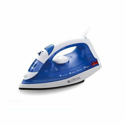 Утюг Centek CT-2320 1800 Вт антипригарное покрытие вертикальное отпаривание голубой 239700₽