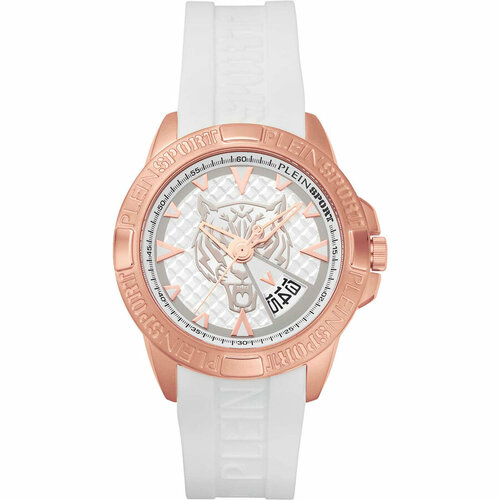 фото Наручные часы plein sport psfba0723, серебряный, розовый