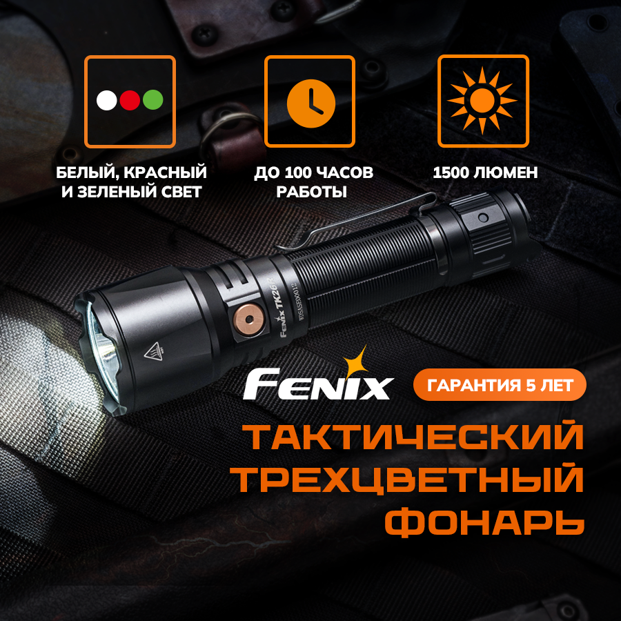 Фонарь Fenix TK26R