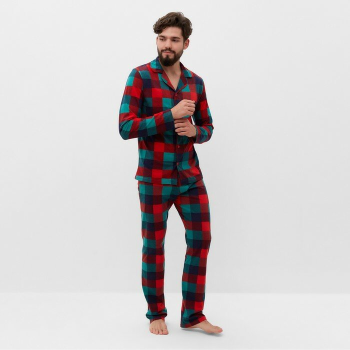 Пижама мужская KAFTAN Xmas mood, размер 50 - фотография № 10