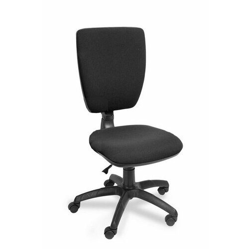 Компьютерное офисное кресло Мирэй Групп нота без подлокотников ПК Ткань Черное 4978₽