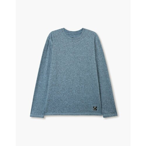 фото Лонгслив gloria jeans, размер 8-10л/134-140, синий