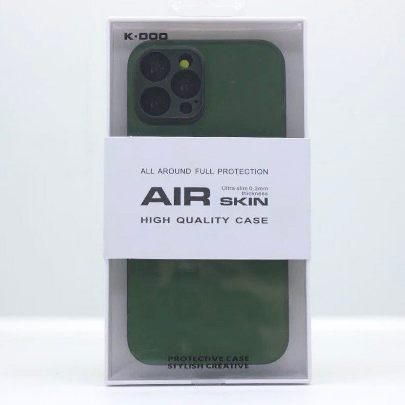 Чехол K-DOO AIR SKIN для Iphone 12 Pro Max Зеленый