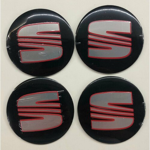 Наклейки на диски автомобиля Seat (d-56 мм)