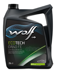 Wolf Масло Моторное Ecotech 0W40 Fe 5L
