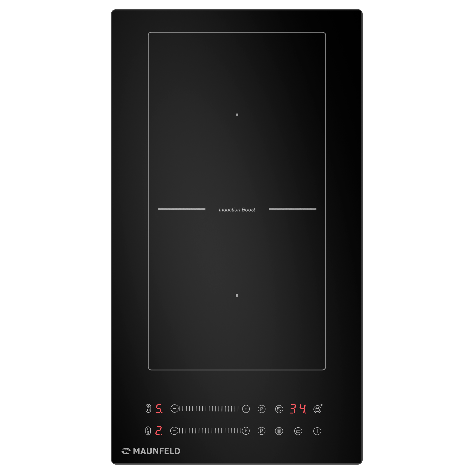 Индукционная варочная панель Maunfeld CVI292S2BBK Черный