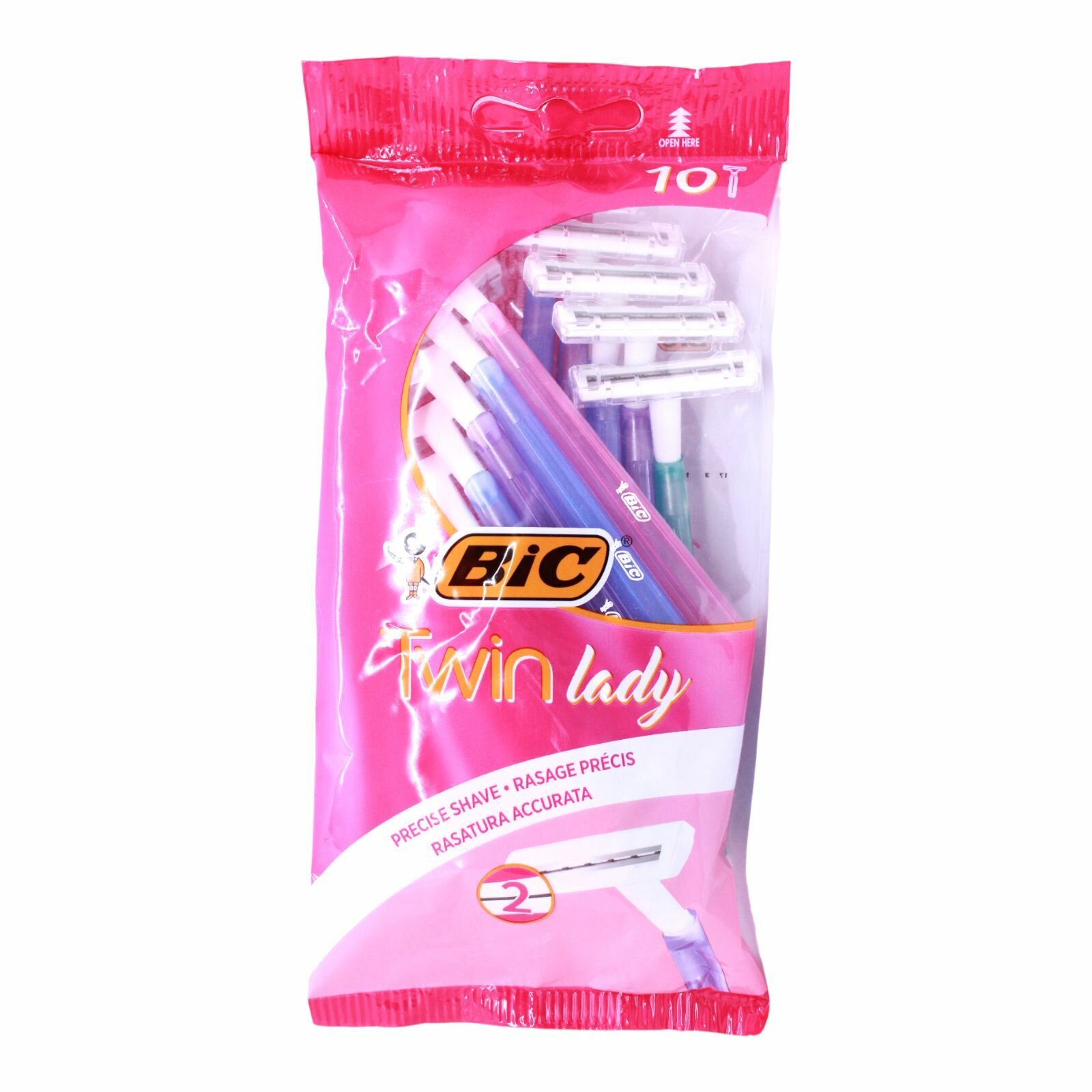 BIC Одноразовые станки Lady Twin 10шт