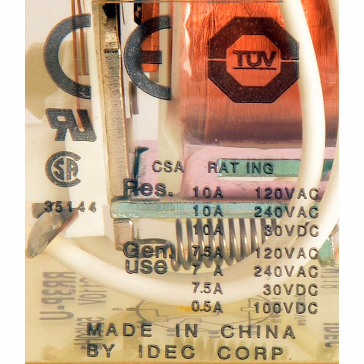 Реле IDEC RR3P-U AC110V 50/60Hz (020276) — фото 1