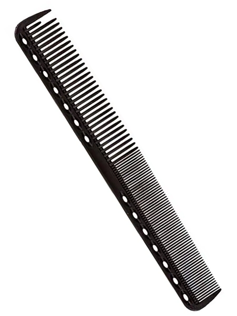 Расческа плоская карбоновая ZINGER, PS-339, черная
