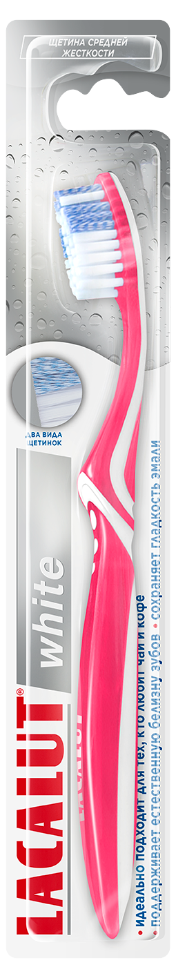 Щетка Lacalut (Лакалют) зубная средней жесткости White Др. Тайсс Натурварен ГмбХ - фото №18