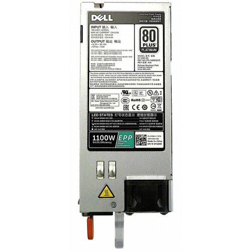 Блок Питания Dell 6D1MJ 1100W 3011000₽
