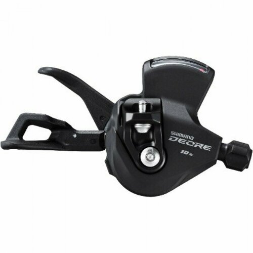 шифтер shimano deore m4100 правый 10 скоростей без индикатора трос 2400мм черный oem Перекл-ль скоростей 2-720455 DEORE, M4100-R, правый, 10 ск, кр-е I-Spec EV, с инд, трос 2050мм ISLM4100IRAP Япония SHIMANO