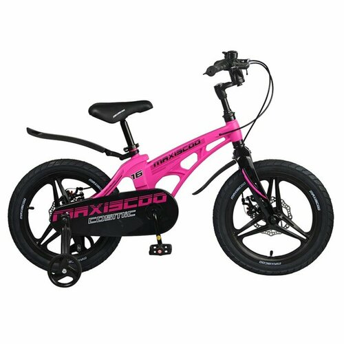 Велосипед 16 Maxiscoo Cosmic делюкс цвет розовый матовый 1790000₽