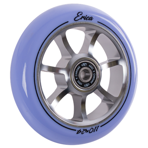 фото Колесо для трюкового самоката techteam x-treme 110*24мм, erica, purple
