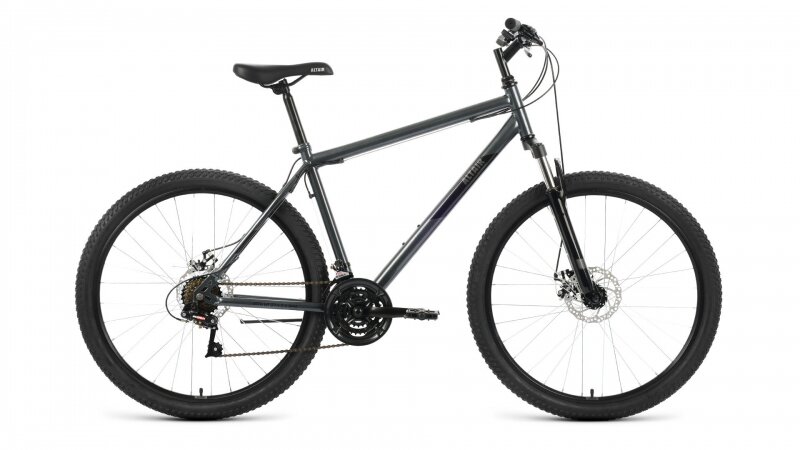 Велосипед 27.5 FORWARD ALTAIR MTB HT 2.0 (DISK) (21-ск.) 2022 (рама 17) темн/сер/черн RBK22AL27140