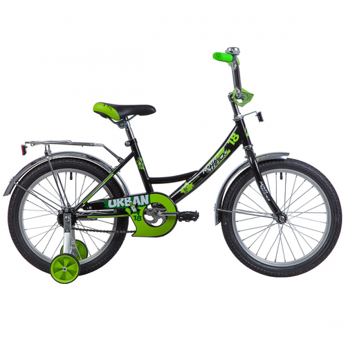 фото Велосипед 18 novatrack urban черный bk22
