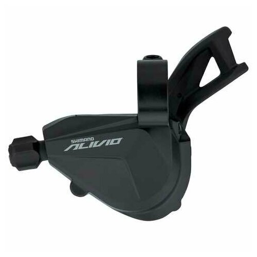 перекл ль astef5002lsblc 2 8011 шифтер торм ручка 3ск левый трос черный shimano Перекл-ль ALIVIO ASLM31002LB 2-8222 без индикатора, 2ск. левый+трос 1800мм, черный без уп. M3100-L SHIMANO