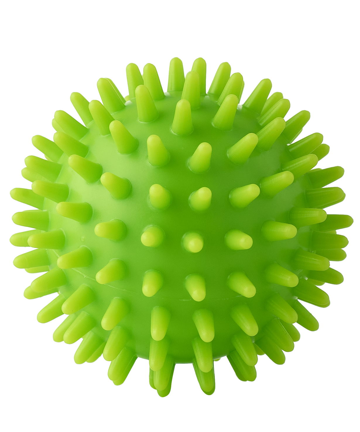 Мяч массажный BASEFIT GB-601 7 см, зеленый.
