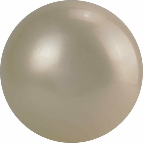 Мяч для художественной гимнастики, диам. 19 см, ПВХ, жемчужный, арт. AG-19-07