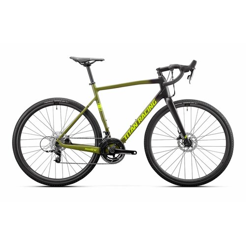 Велосипед Titan Racing Switch Carbon Elite В-д Titan Racing SWITCH CARBON ELITE Р L56 700 черныйзеленый 2264171230700 20231000₽