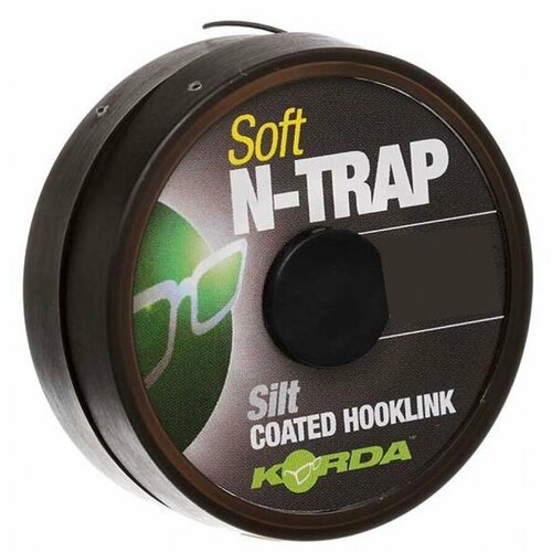 Поводковый материал Korda N-Trap Soft Silt 20m korda поводковый материал n trap semi stiff 30lb siltmi stiff 20lb silt