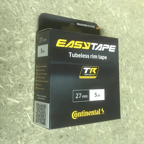 фото Continental ободная лента continental easy tape tubeless 5м, 27мм