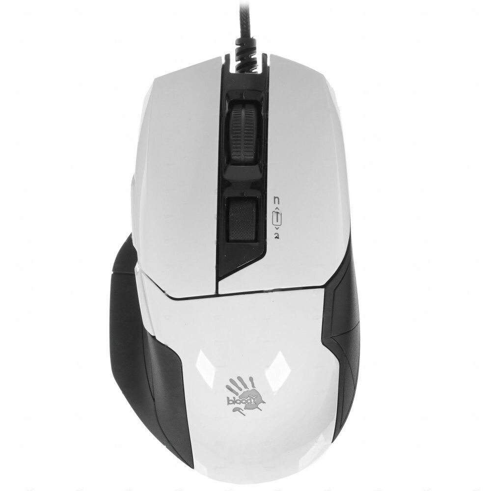Мышь проводная A4Tech Bloody W70 Max белый