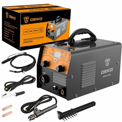 Сварочный полуавтомат DEKO DKWM190NG MIG без газаMMATIG LIFT 190А 789000₽